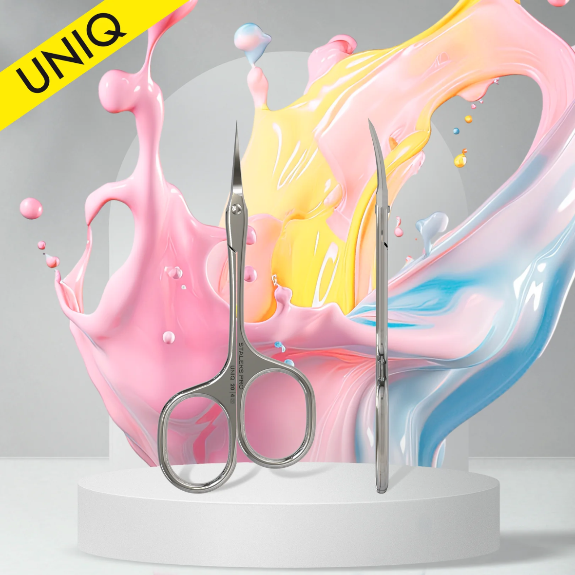 Tesoura de cutícula UNIQ 20 type 4