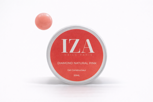 Gel base e construtor - Diamond Natural pink