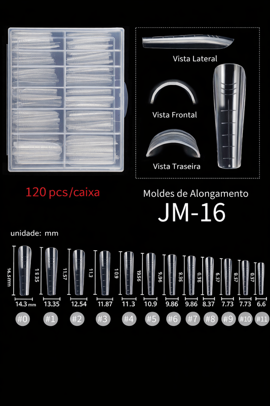 Molde F1 para Alongamento – JM-16